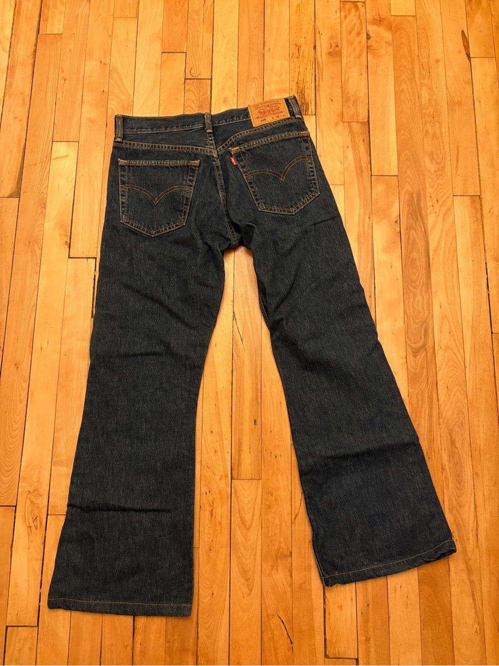 Levi's Dark Blue Straight-Leg Jeans